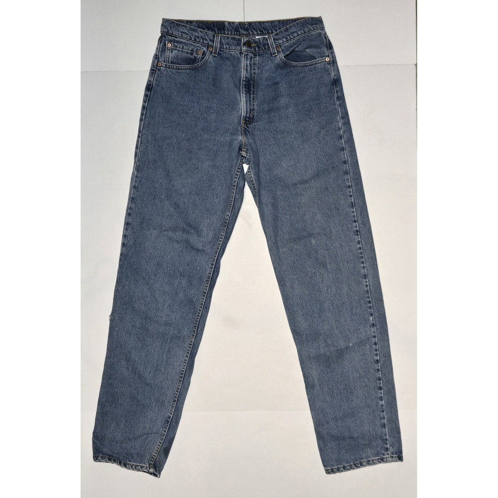 Vintage Levis 550 Jeans Mens 36 x 36 (Fits 36x36) 1996 USA Made Red Tab Denim